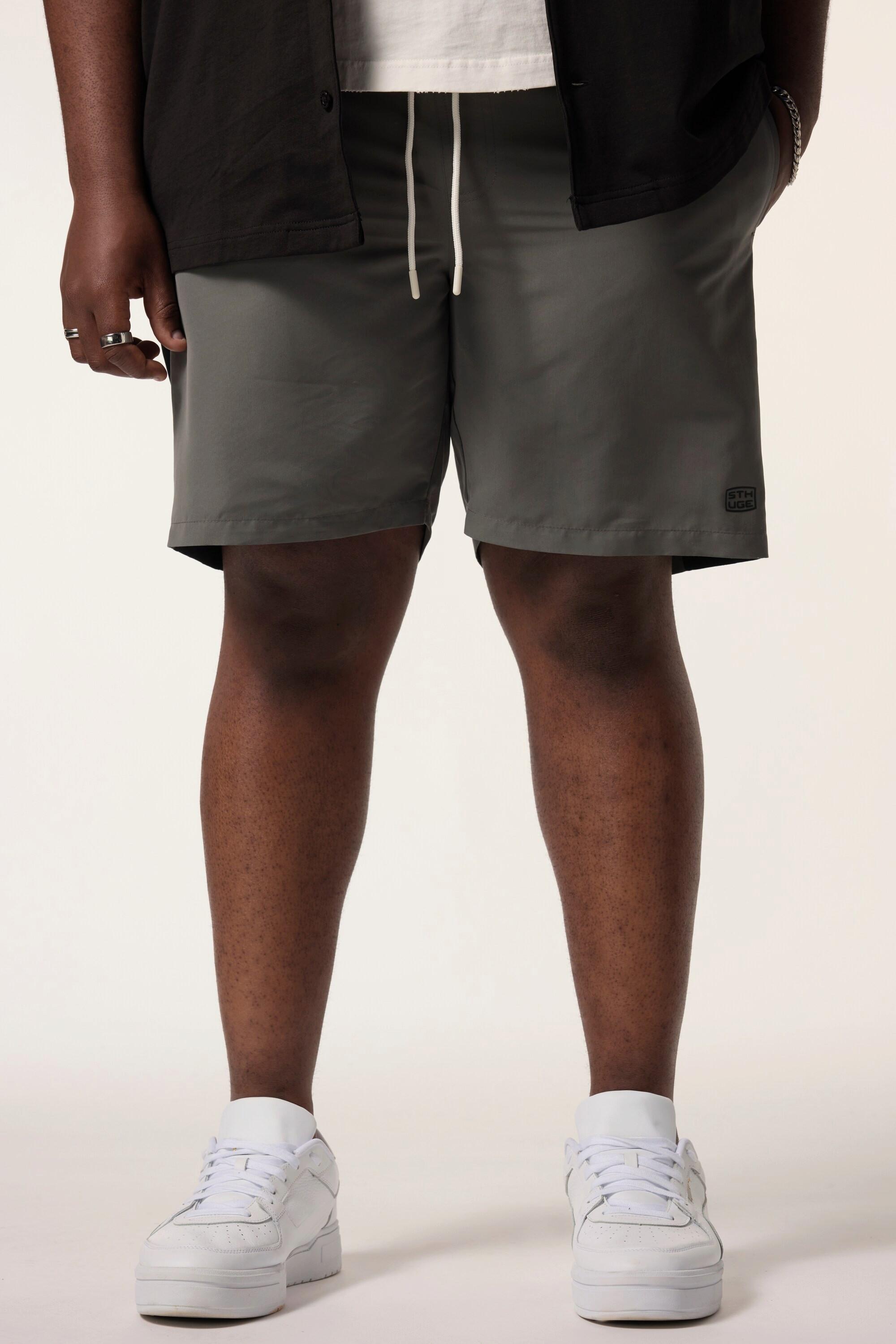 Sthuge Short de bain Taille élastique Cordon de serrage  