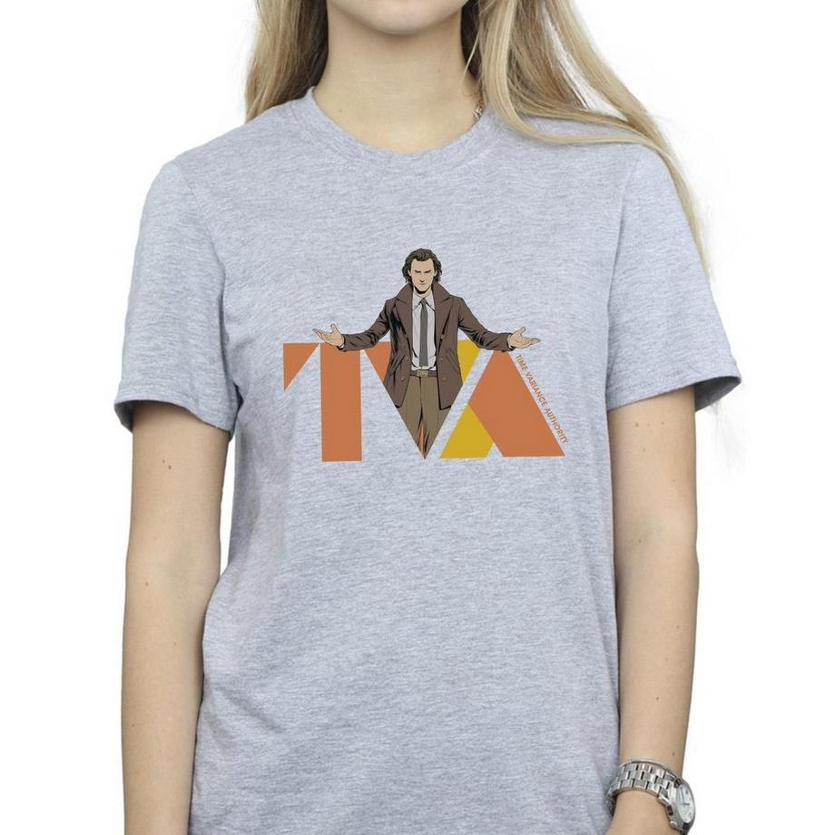 MARVEL TVA T-Shirt Stampata Maniche Corte  
