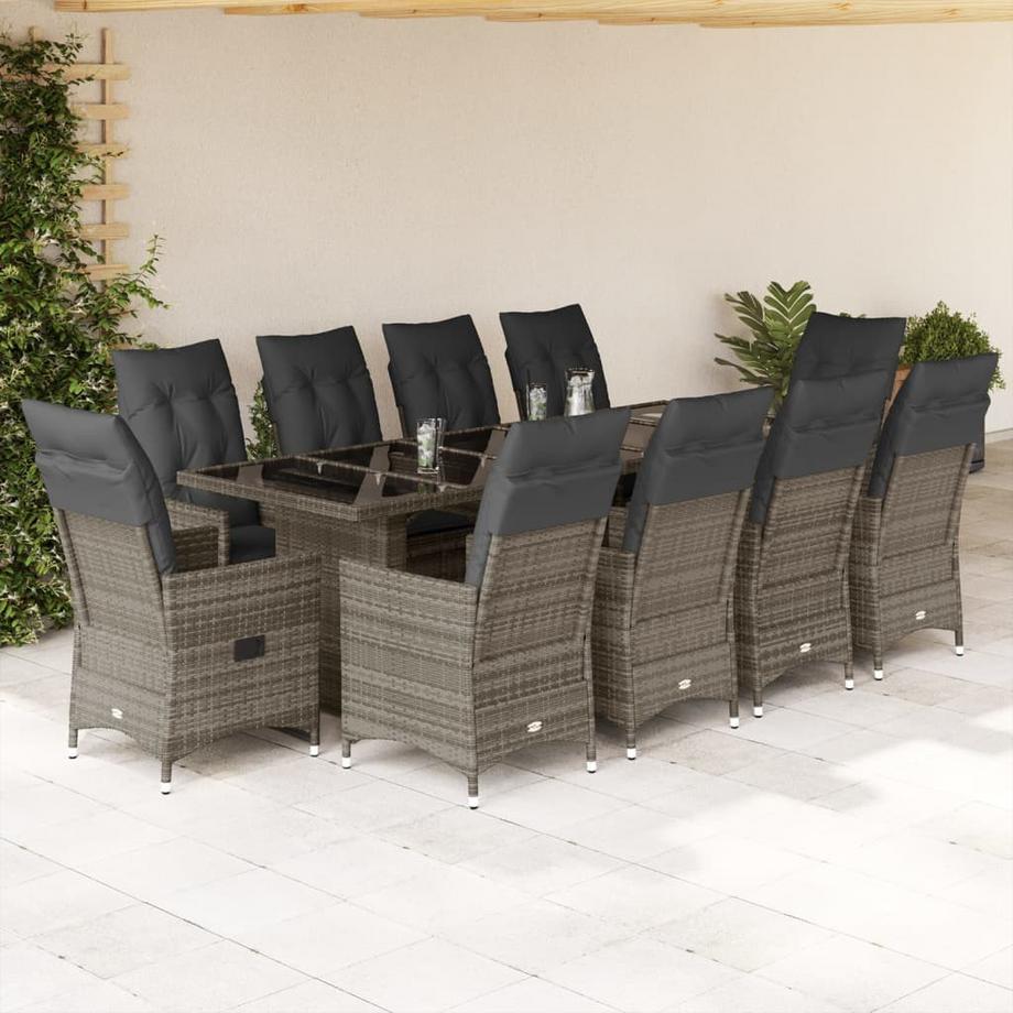 VidaXL set da bistrò Polirattan  