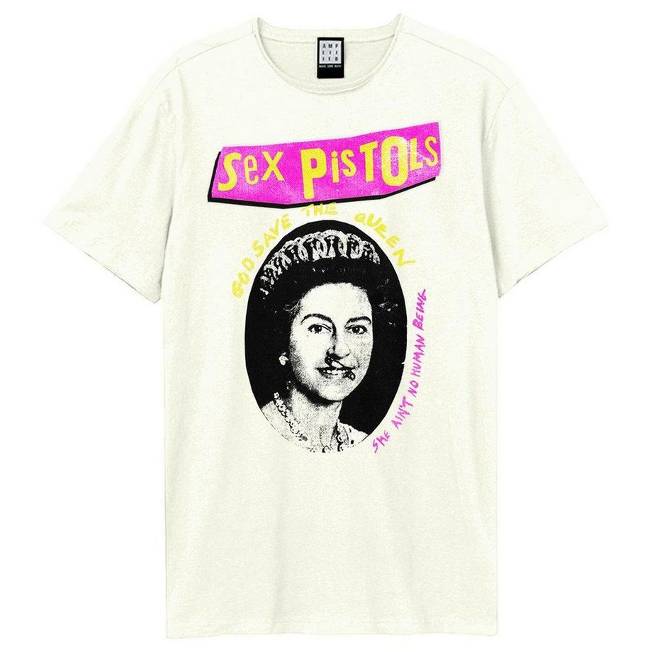 Amplified God Save The Queen Logo T-Shirt  