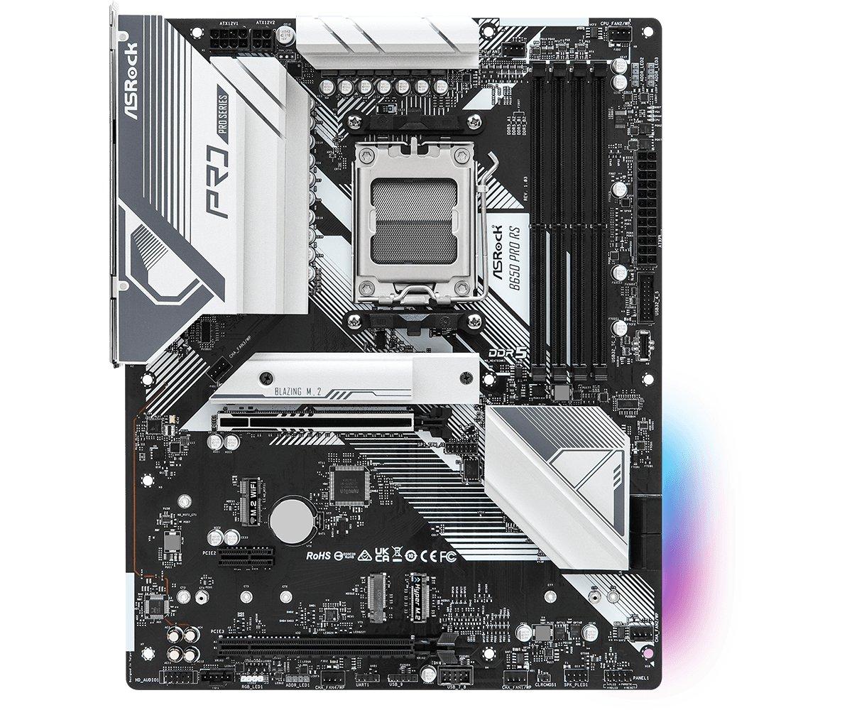 ASRock  B650 Pro RS AMD B650 Emplacement AM5 ATX 