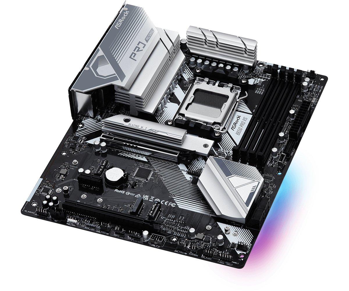 ASRock  B650 Pro RS AMD B650 Socket AM5 ATX 