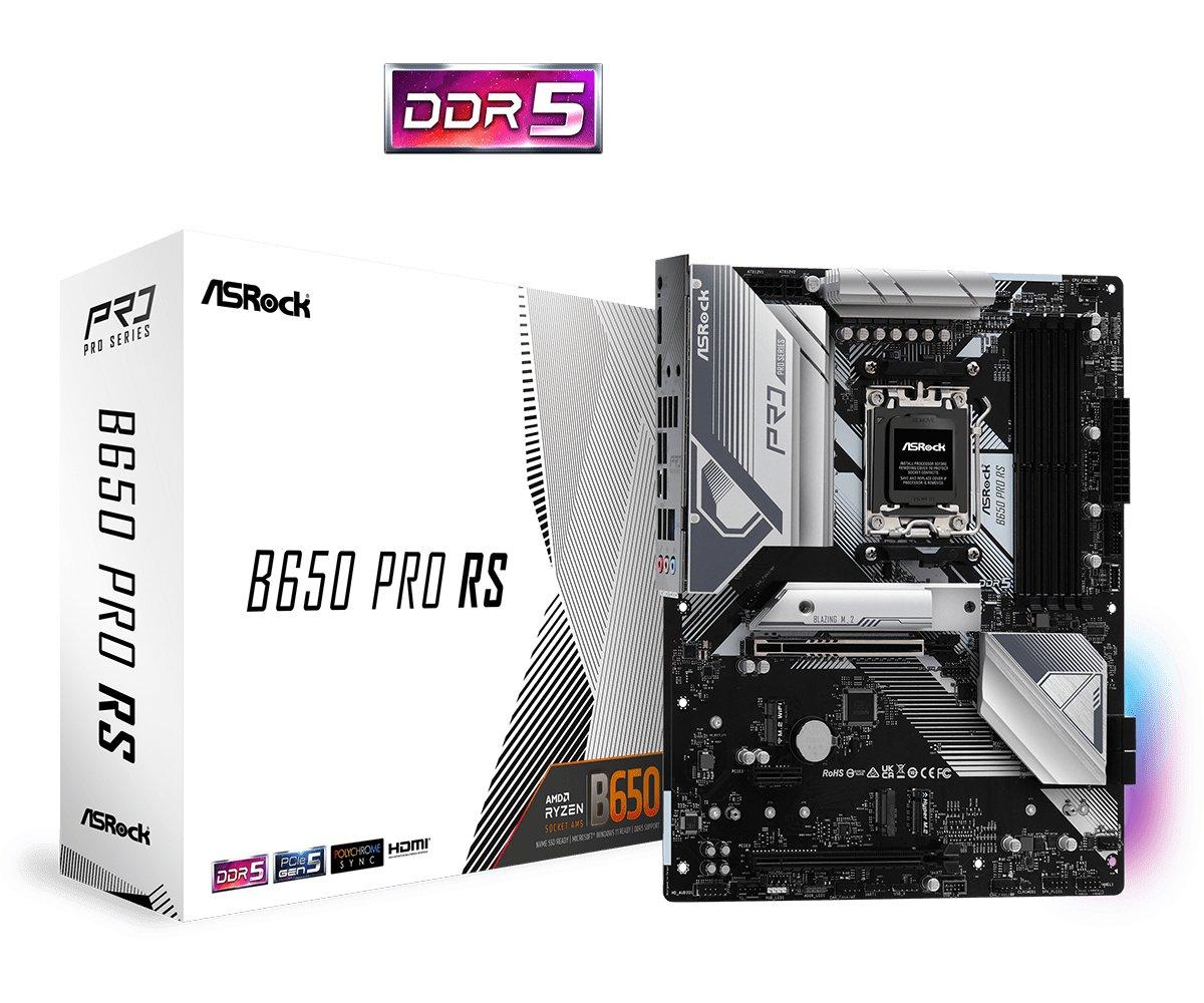 ASRock  B650 Pro RS AMD B650 Sockel AM5 ATX 