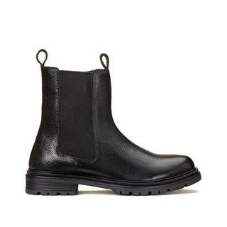 La Redoute Collections  Bottines montantes en cuir zippées 