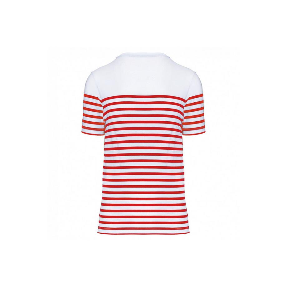 Kariban Marine Gestreiftes T-Shirt  