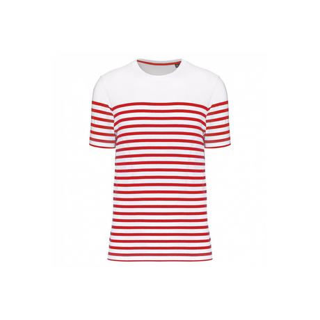 Kariban Marine Gestreiftes T-Shirt  