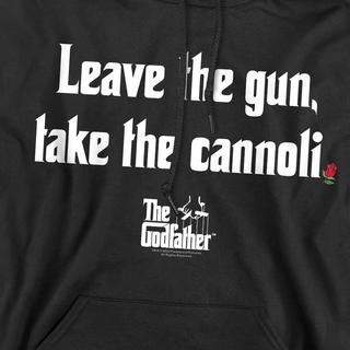The Godfather Gun Cannoli Felpa con cappuccio  