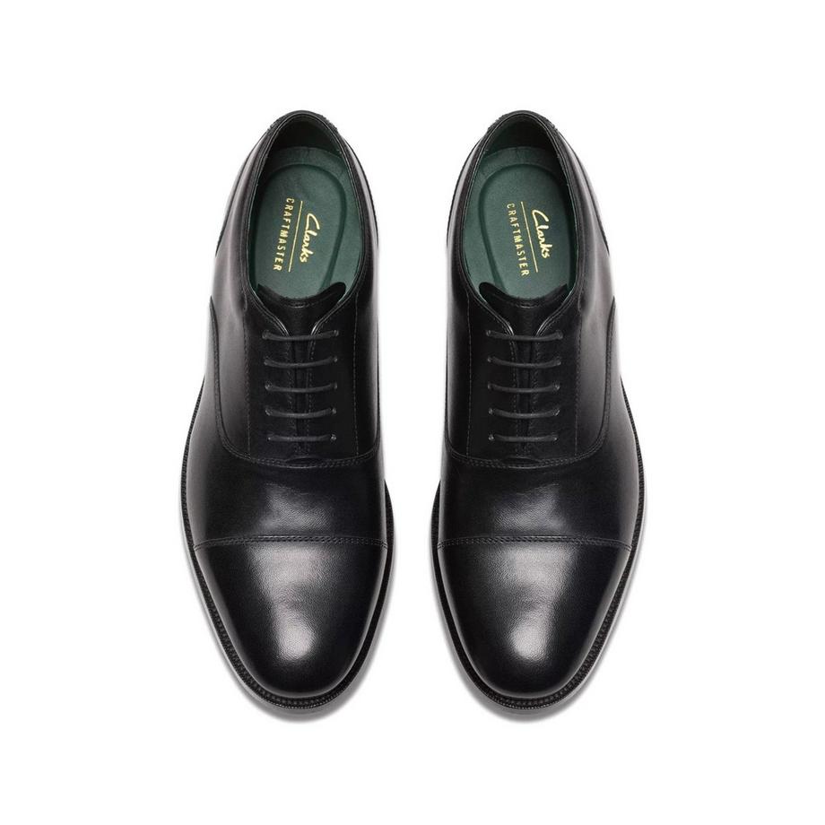 Clarks  CraftJames Cap - Leder schnürschuh 