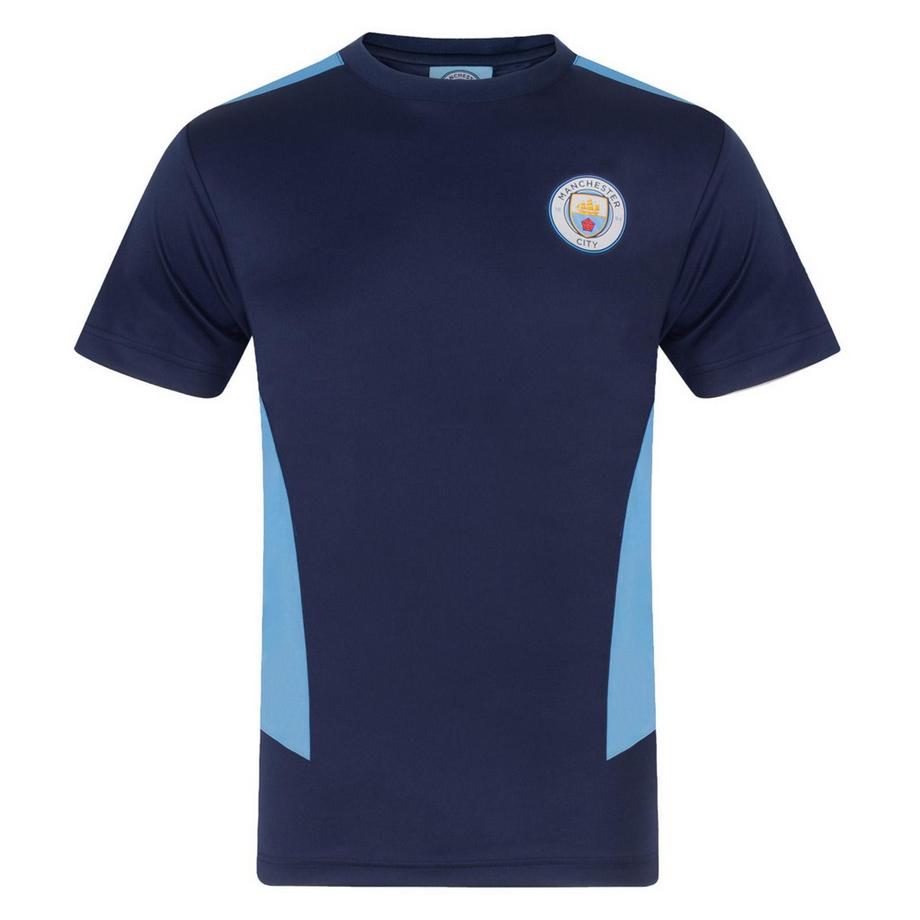 Manchester City T-Shirt Girocollo Maniche Corte  