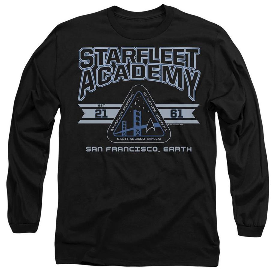 Star Trek Starfleet Academy Earth Langarm T-Shirt  