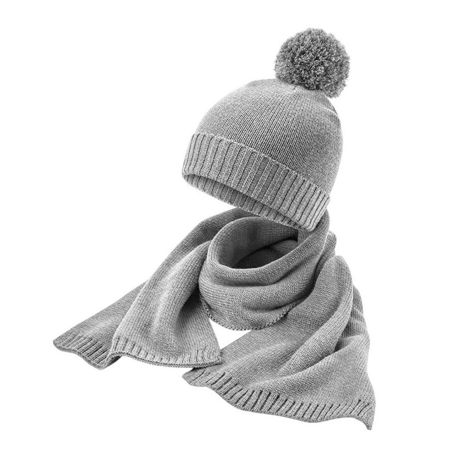 Beechfield  Mütze Schal Set, Jerseyware 