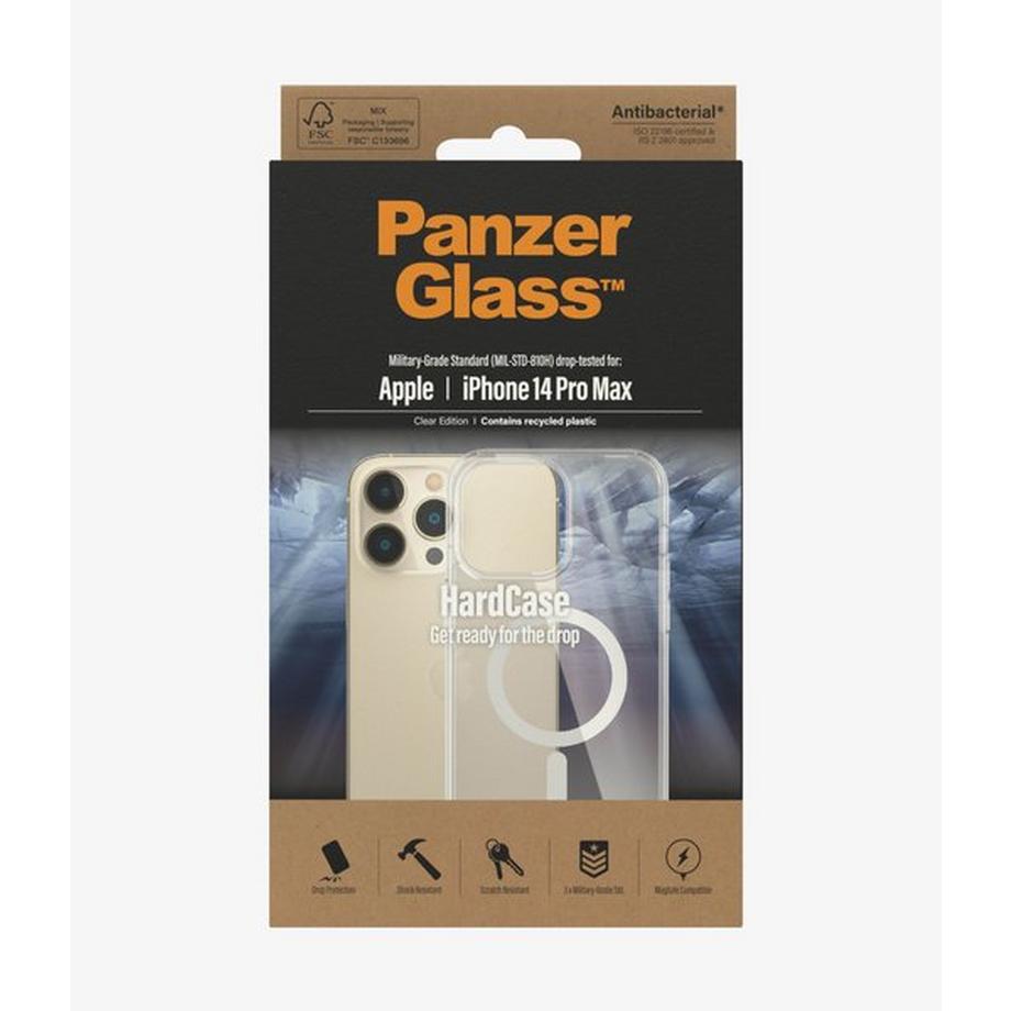 PanzerGlass  HardCase MagSafe Transparent Handy-Schutzhülle 17 cm (6.7 Zoll) Cover 