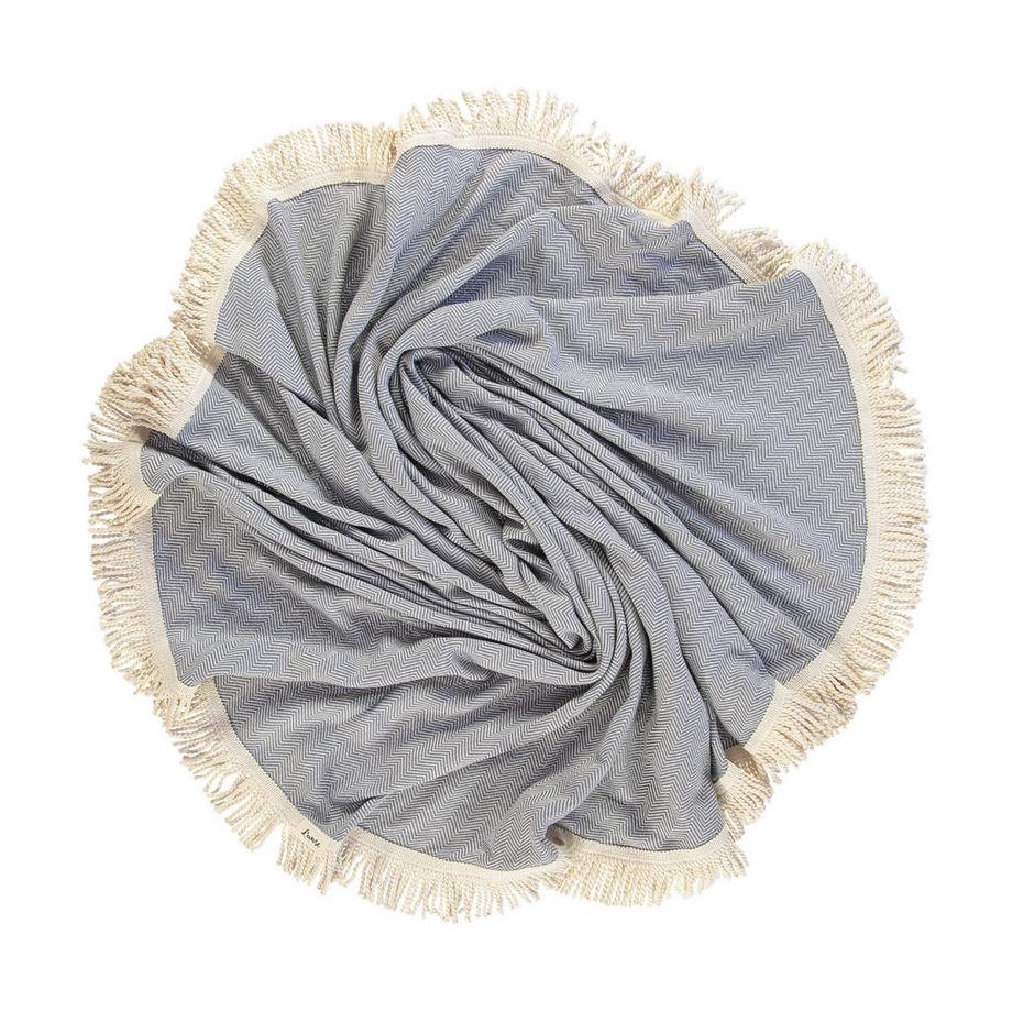 L'Anse Serviette de bain Herringbone  