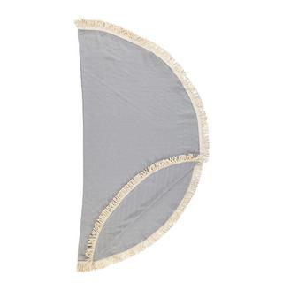 L'Anse Herringbone Rundes Badetuch  