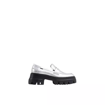 Mokassins mit Profilsohle Frau  Loafer