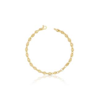 MUAU Schmuck  Bracelet Schiffsanker Bracelet Gelbgold 750, 19cm, 4.5mm 