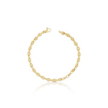 Bracelet Schiffsanker Bracelet Gelbgold 750, 19cm, 4.5mm