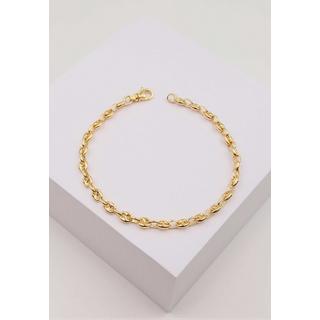 MUAU Schmuck  Bracelet Schiffsanker Bracelet Gelbgold 750, 19cm, 4.5mm 