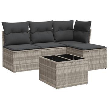 Garten sofagarnitur poly-rattan