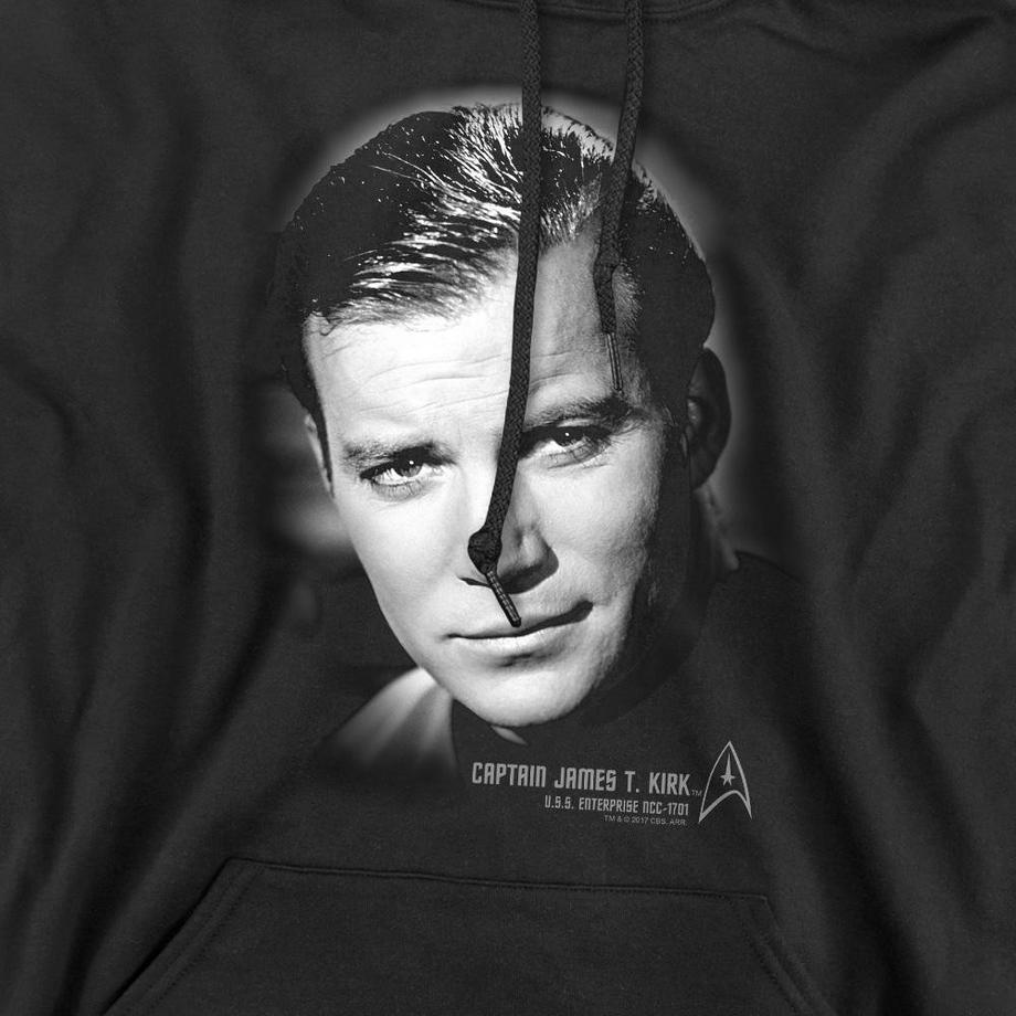 Star Trek Captain James T Kirk Sweat à Capuche  