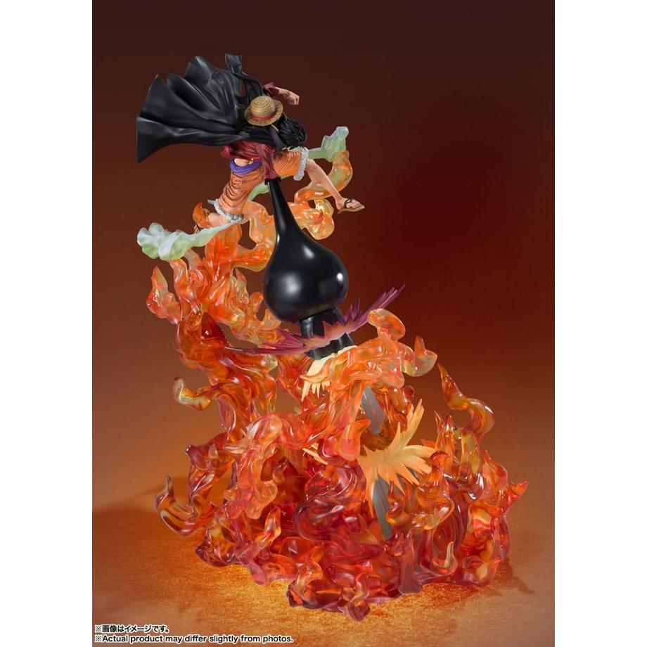 Tamashii Nations  ST One Piece Zero Extra Battle Luffy Red Roc 44cm 