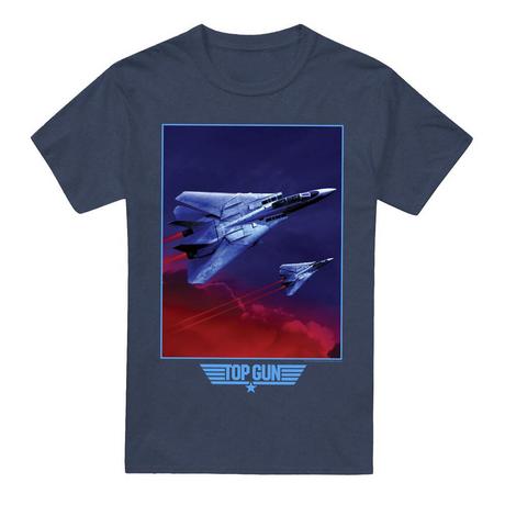 Top Gun Top Gun Fighter Jet T-Shirt Grafica  