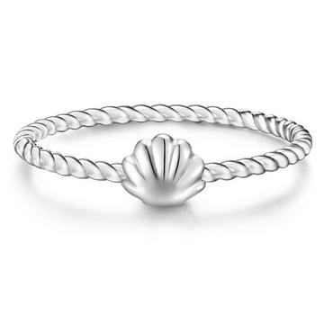 Femme Bague en argent Coquillage