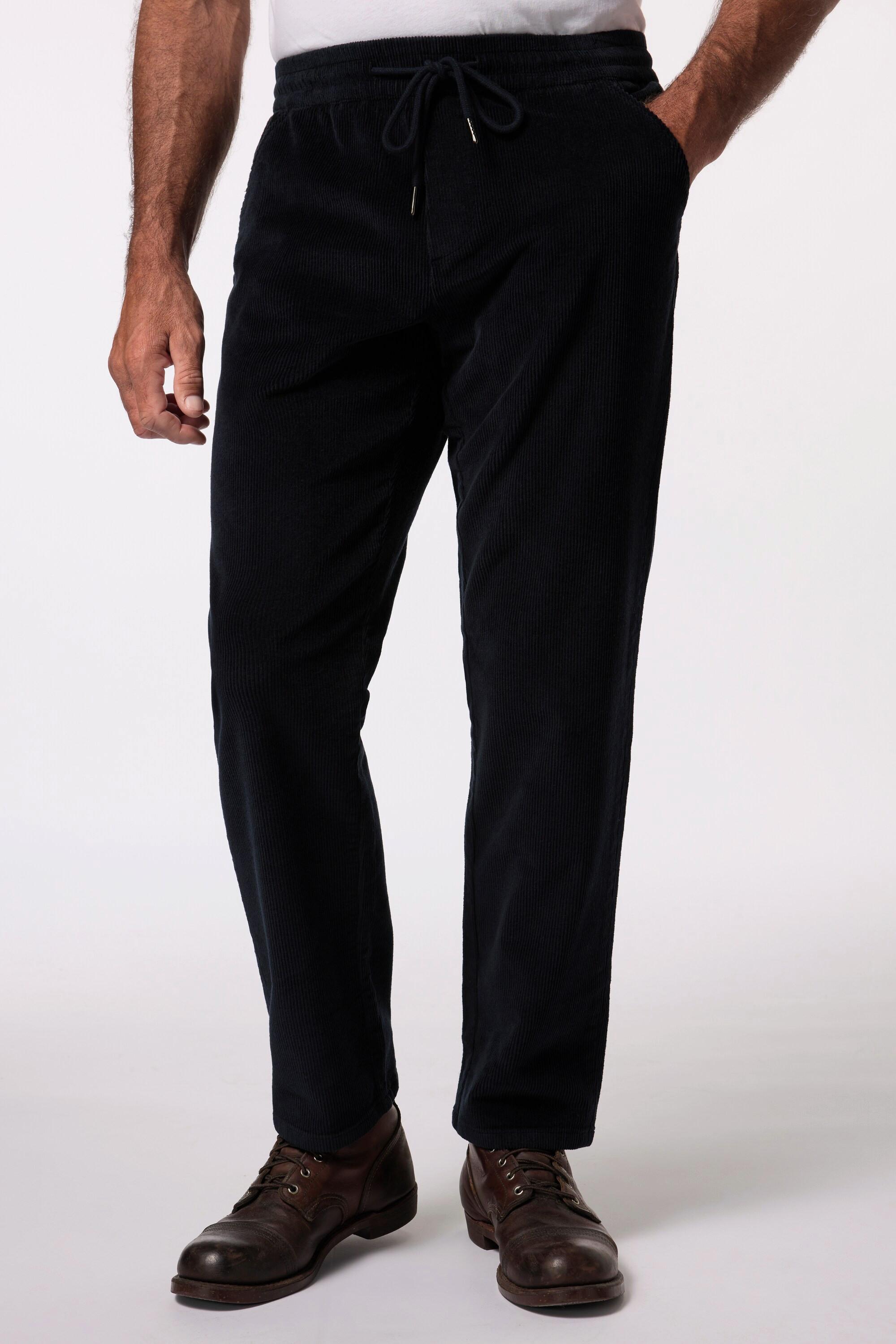 JP1880 Pantalone in velluto a coste Modern Fit con elastico in vita  