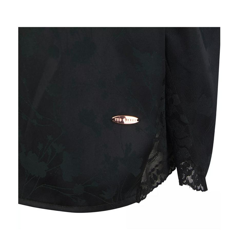 TED BAKER Leah Schlafanzugoberteil, Vausschnitt, Jacquard, Ärmellos  