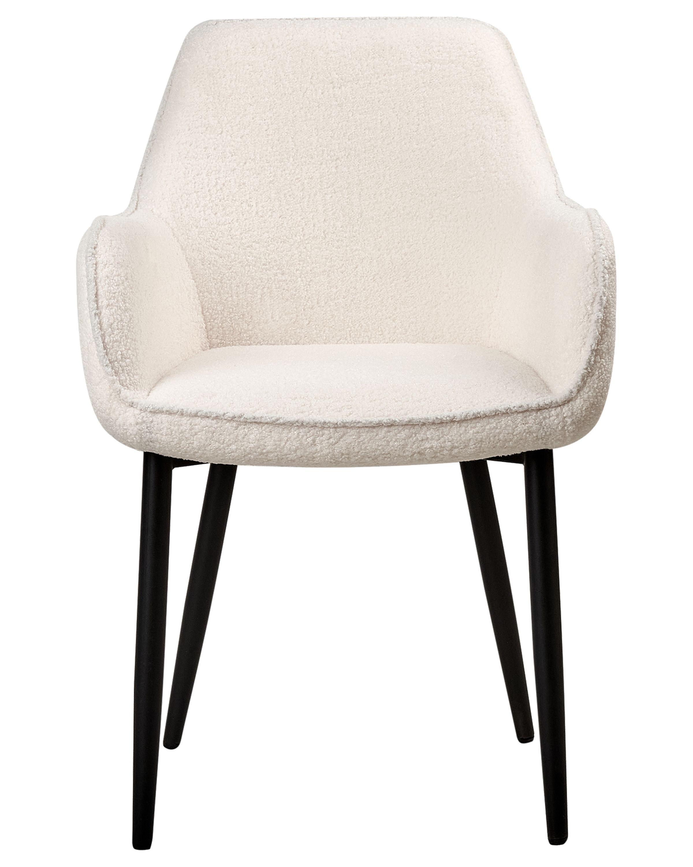 Beliani Esszimmerstuhl 2er Set aus Bouclé Modern ALDEN  