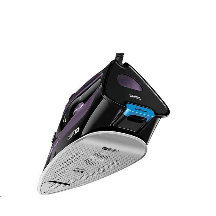 BRAUN SI9661VI - Dampfbügelstation, 3100 W, Violett  