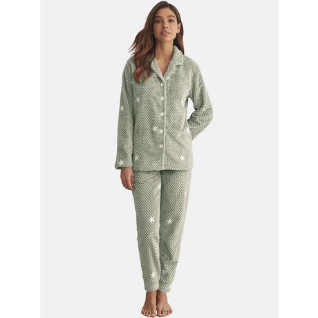 Selmark  Pigiama pantaloni camicia maniche lunghe POLAR 