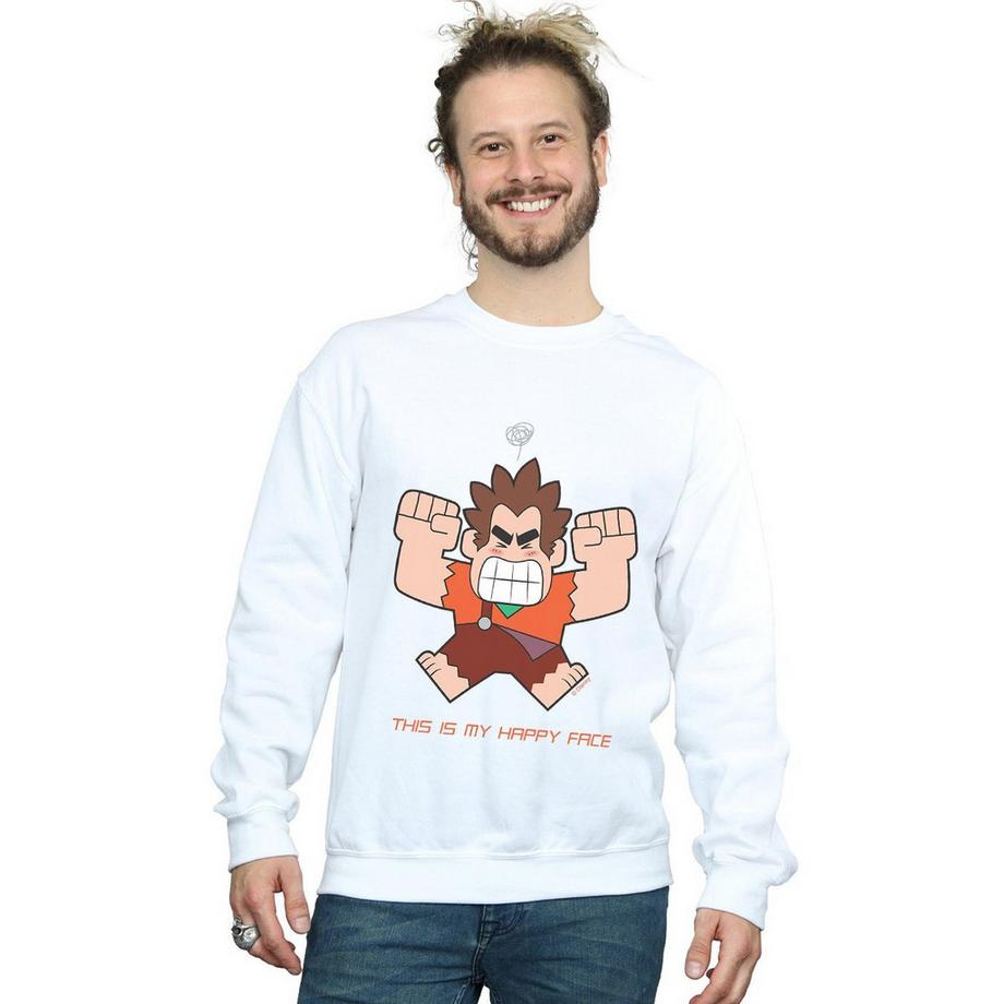 Disney Wreck It Ralph Happy Face Sweatshirt  
