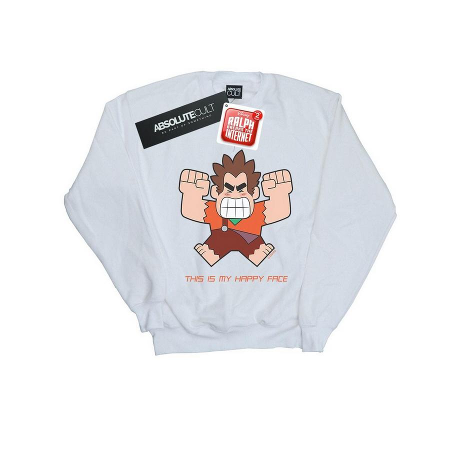 Disney Wreck It Ralph Happy Face Sweatshirt  