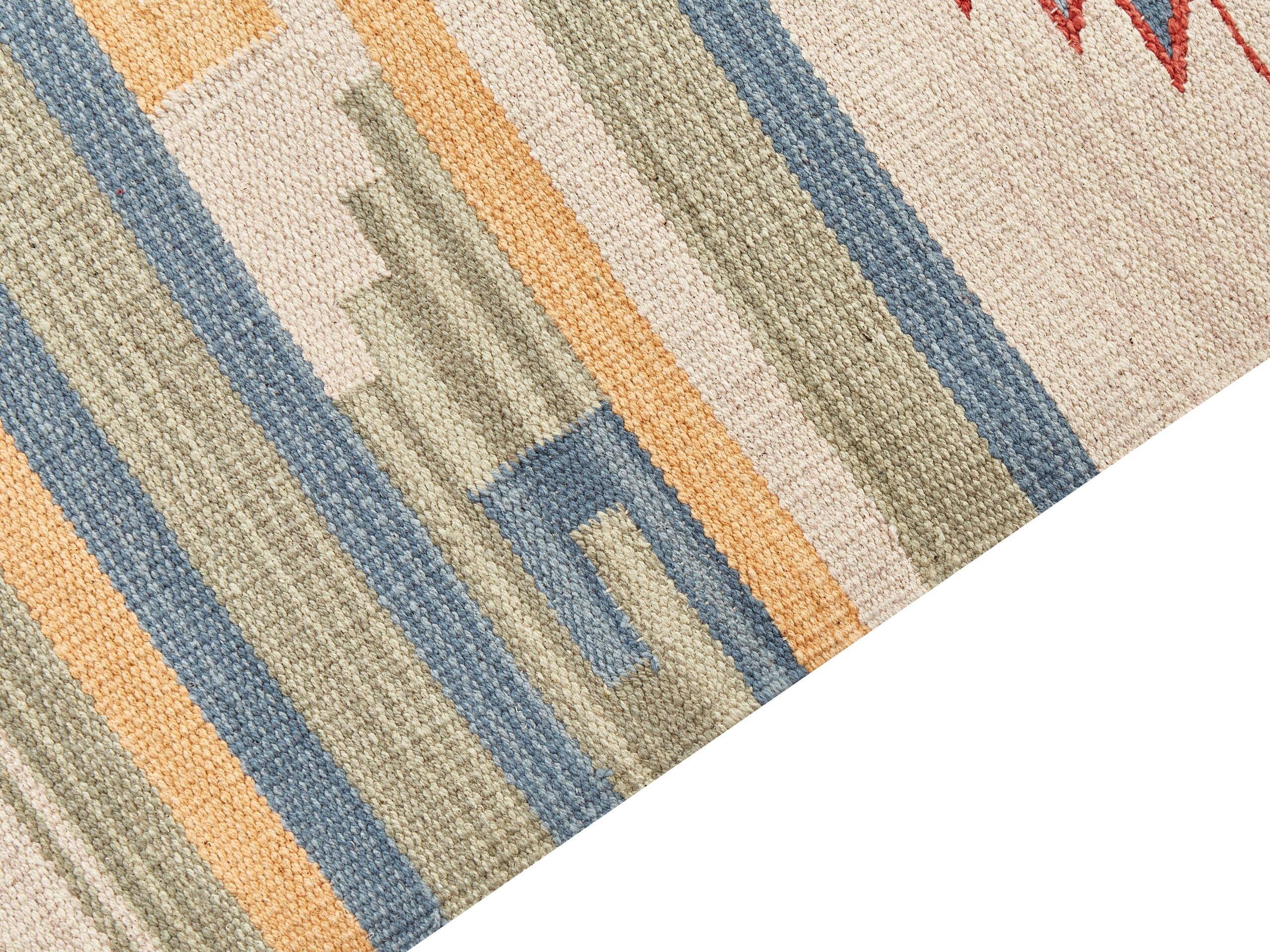 Beliani Teppich aus Baumwolle Klassisch APARAN  