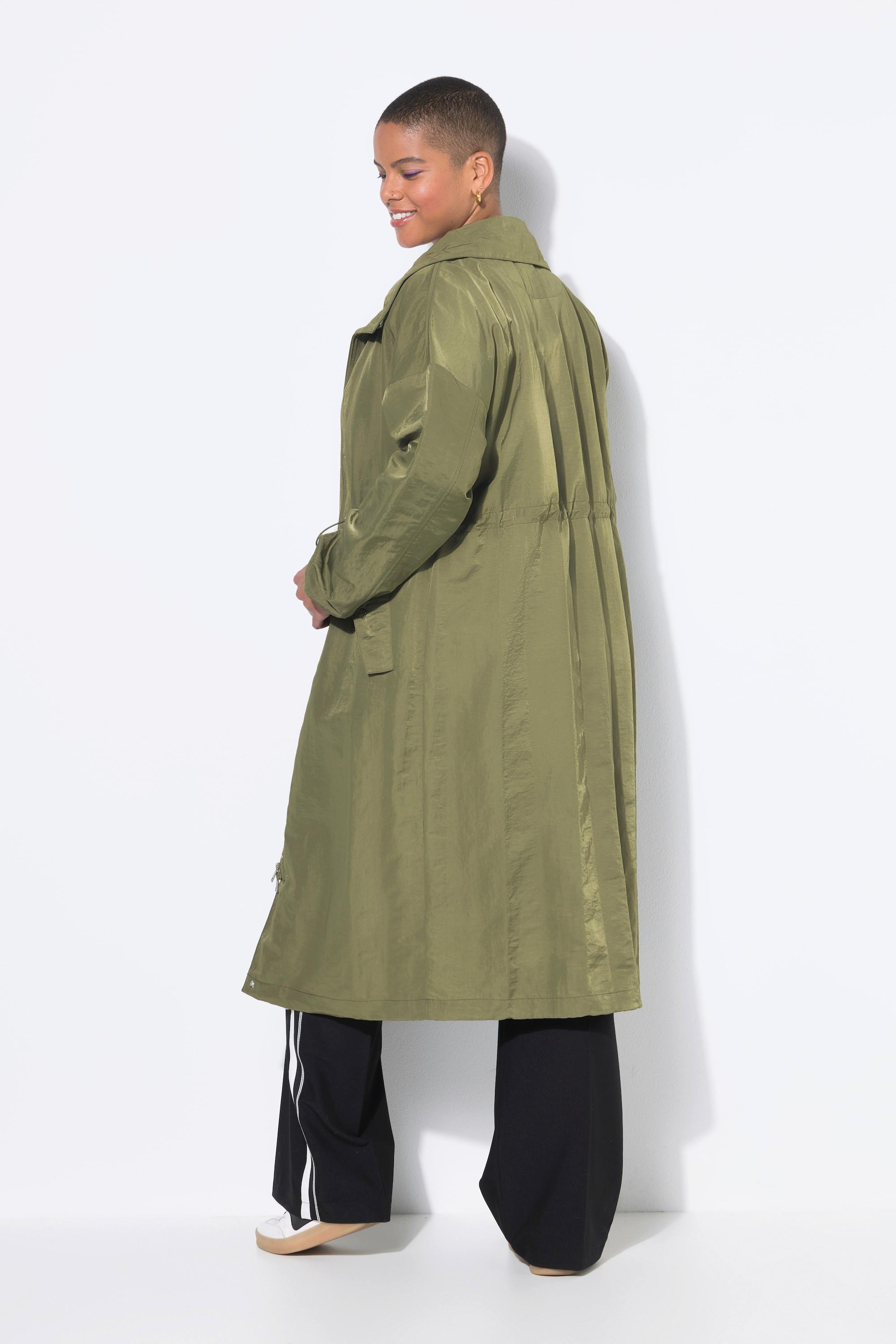 Studio Untold Mantel Straight Shape Tunnelzug Taille  