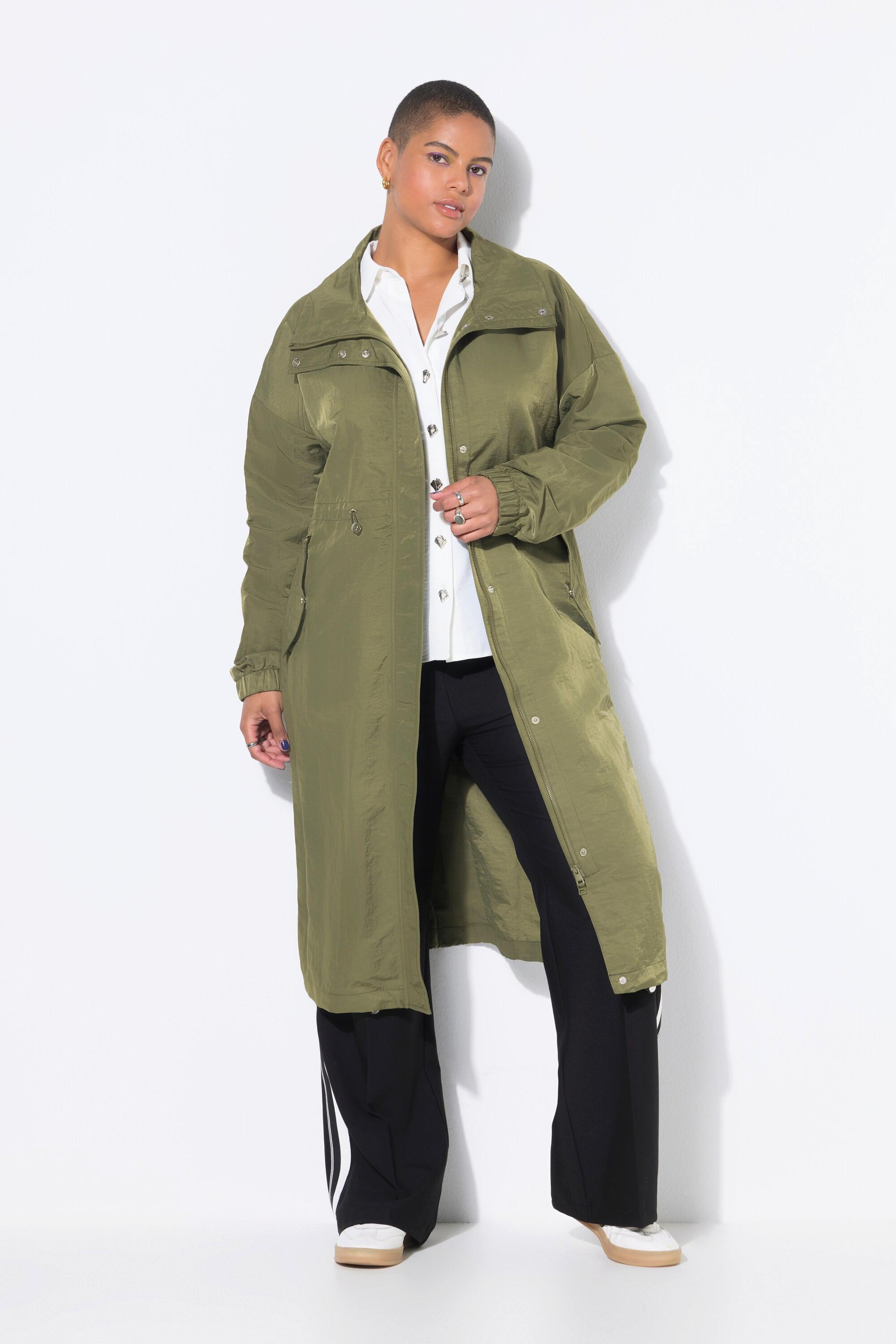 Studio Untold Mantel Straight Shape Tunnelzug Taille  