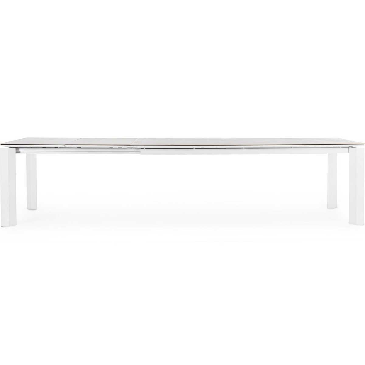 mutoni lifestyle Garten Ausziehtisch Otavio weiss 220-340x95  