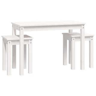 VidaXL Table gigogne bois de pin  