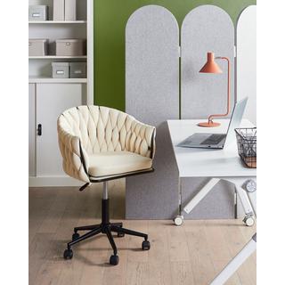 Beliani Chaise de bureau en Polyester Moderne MILAN  