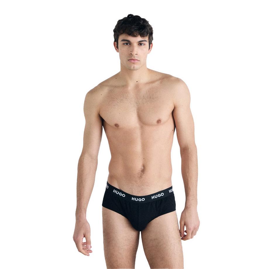 HUGO Slip Elasticizzati Confezione da 3  