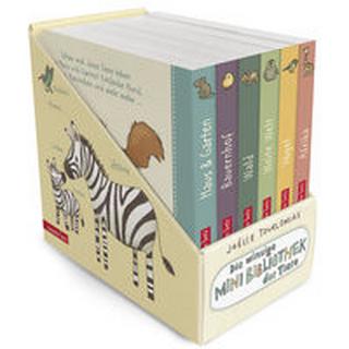 Die winzige Mini-Bibliothek der Tiere: 6 Mini-Pappbilderbücher im Schuber (Die Mini-Bibliothek der Wörter) Tourlonias, Joëlle; Tourlonias, Joëlle (Illustrationen) Gebundene Ausgabe 