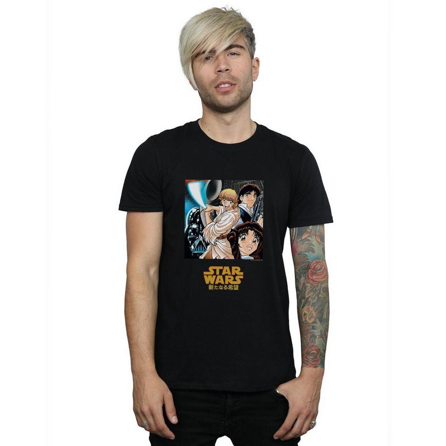STAR WARS Star Wars Anime Style T-Shirt Maniche Corte  