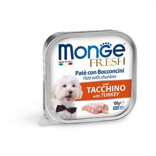 Monge  Fresh pour chien à la dinde - Multipack 