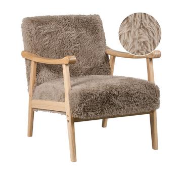 Sessel aus Webpelz Landhausstil LEKNES