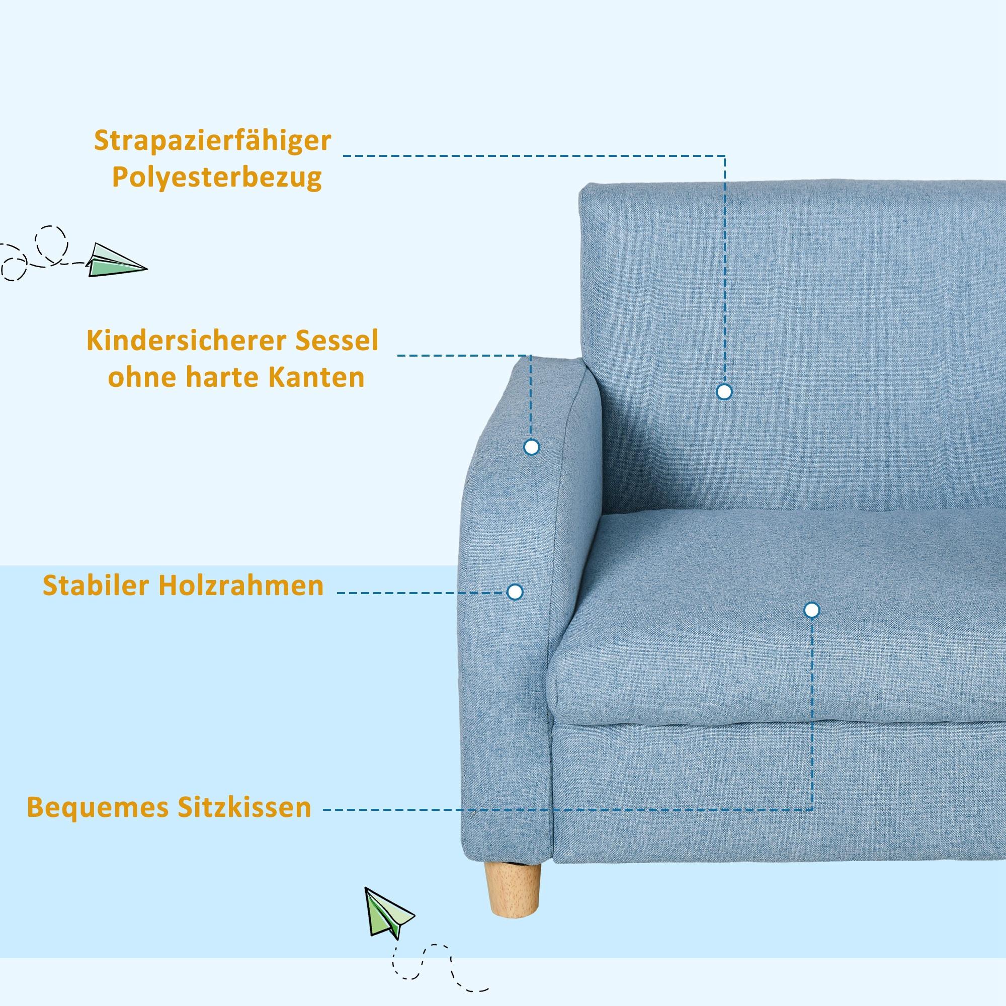 HOMCOM Kindersofa  