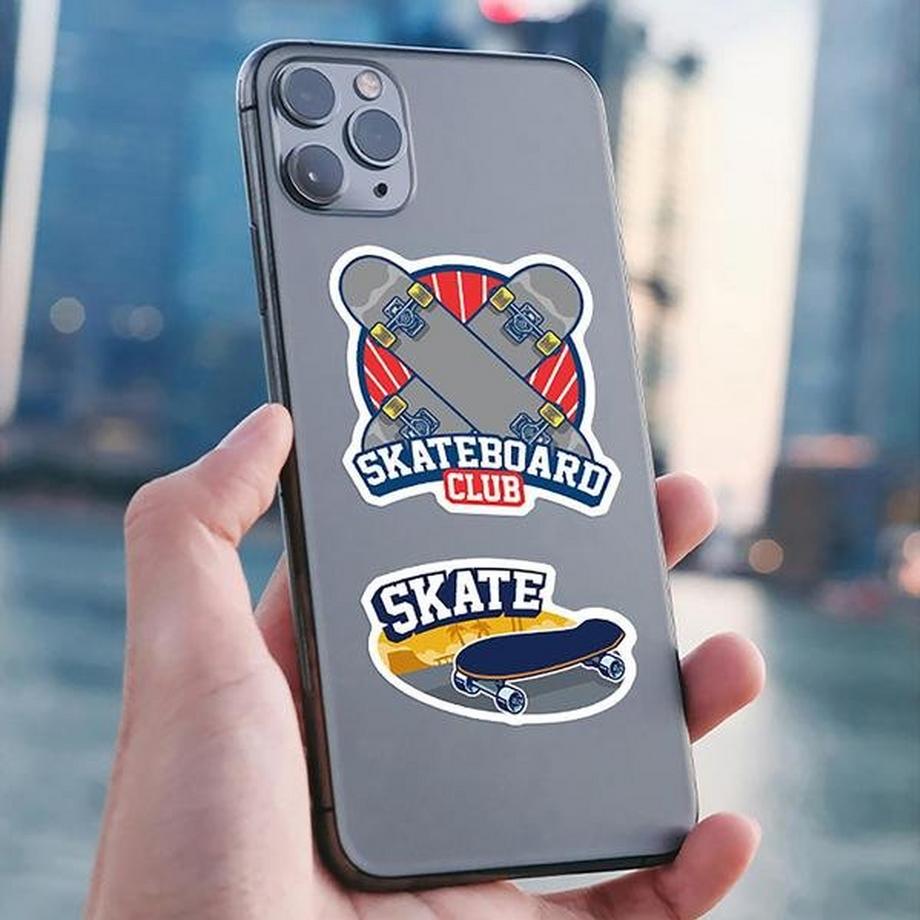 Gameloot Pack d'autocollants - Skateboard  