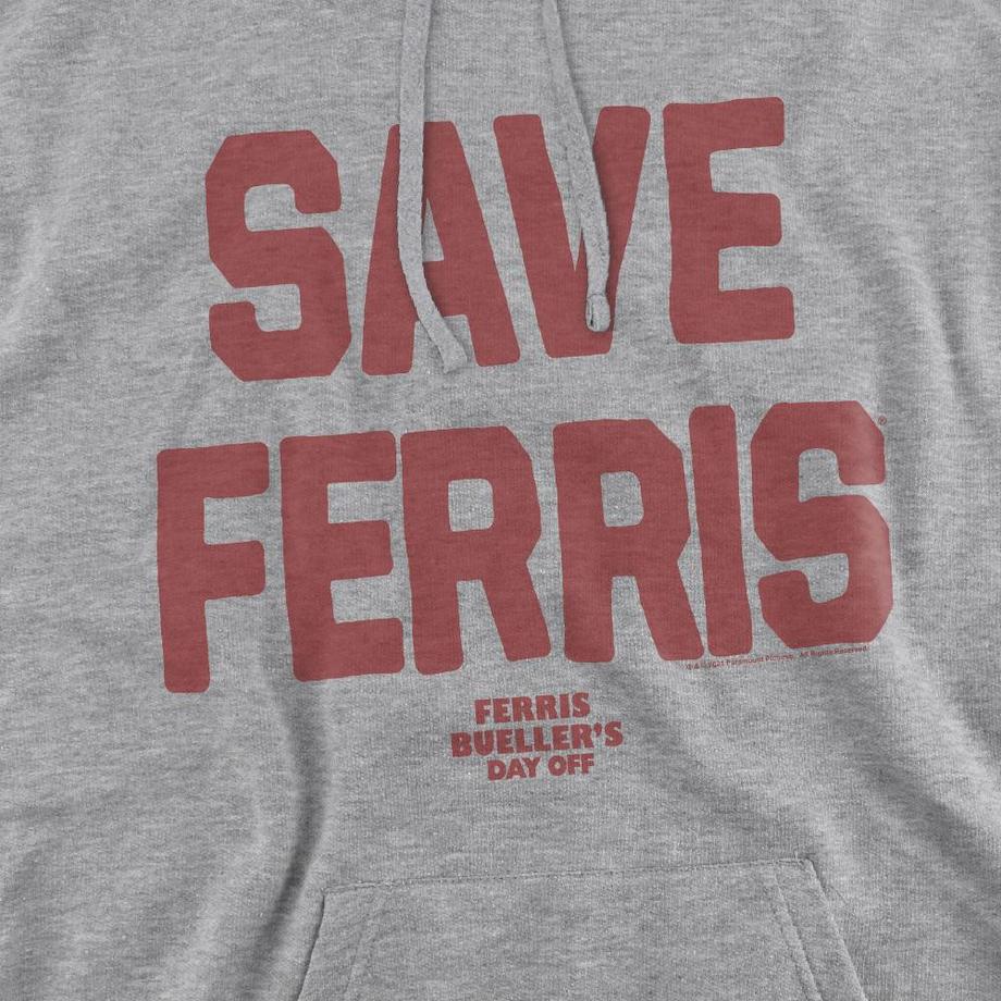 Ferris Bueller´s Day Off Ferris Bueller's Day Off Sweat à capuche SAVE FERRIS  