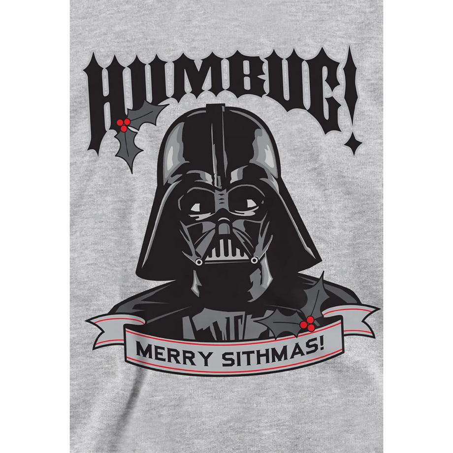 Disney Star Wars  Humbug Merry Sithmas! Felpa Con Cappuccio Natale Darth Vader 