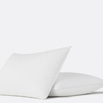 Weiches Kopfkissen mit 70% Daunen und Milbenschutz